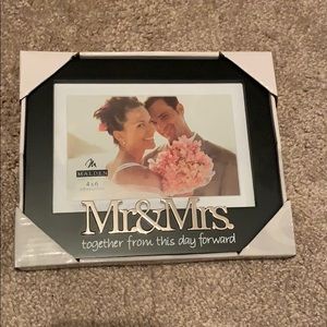 Mr. and Mrs. Wedding Frame